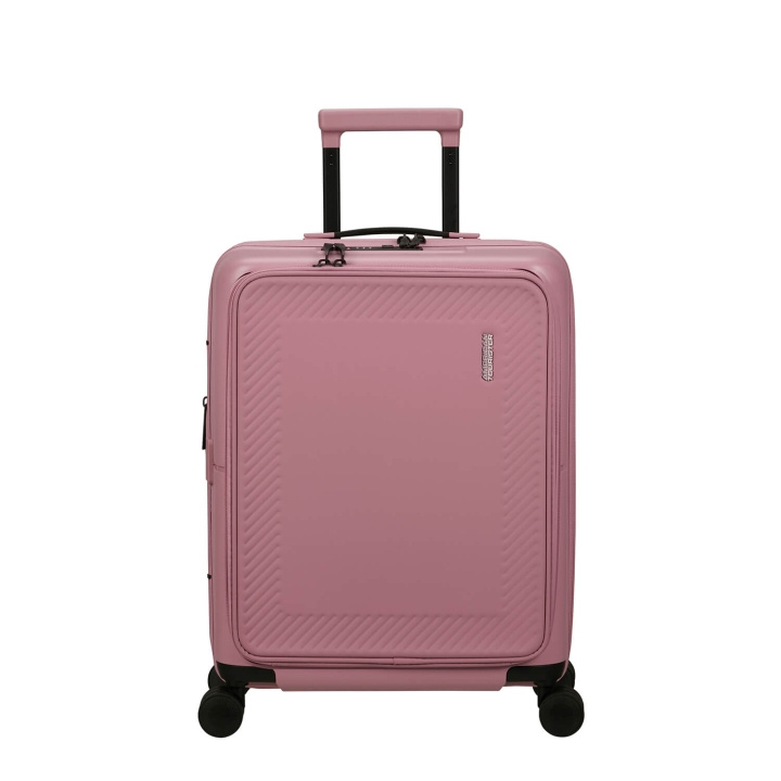 American Tourister DashPop Spinner 55/23 Pocket Lisas Pink ryhmässä URHEILU, VAPAA-AIKA JA HARRASTUS / Matkailutarvikkeet / Matkalaukut @ TP E-commerce Nordic AB (C94698)