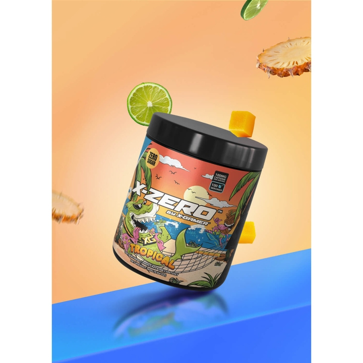 X-GAMER X-Zero 160 gram Tropical ryhmässä TIETOKOONET & TARVIKKEET / GAMING / Pelaajien energiajuomat @ TP E-commerce Nordic AB (C94707)