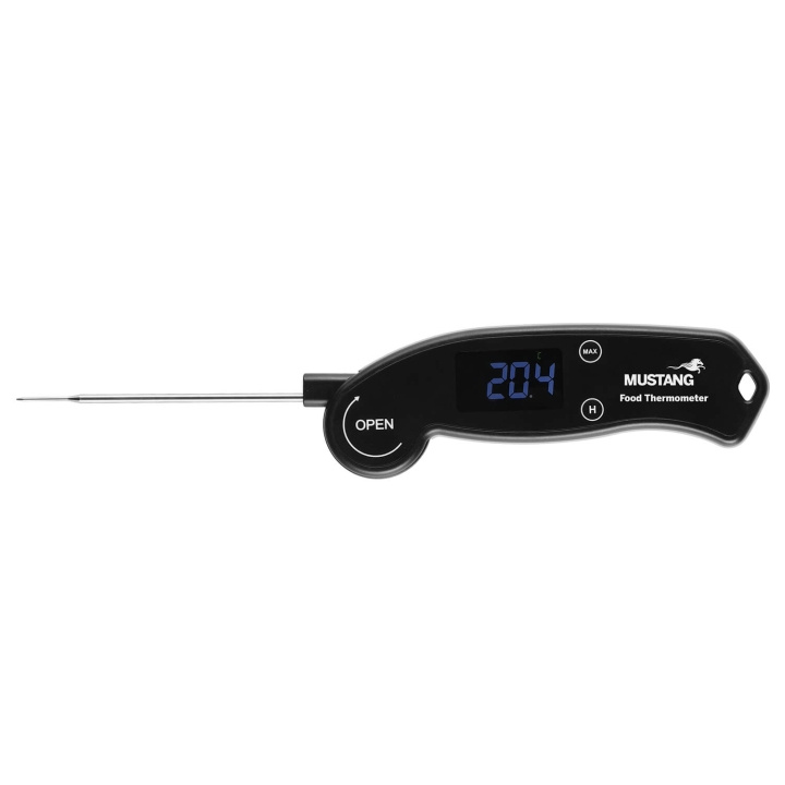 Mustang Digital Thermometer Foldable ryhmässä KOTI, TALOUS JA PUUTARHA / Puutarhatuotteet / Grillit & grillitarvikkeet @ TP E-commerce Nordic AB (C94817)