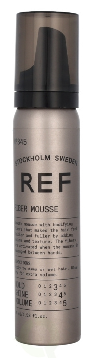 Ref Fiber Mousse 75 ml Hold 3 ryhmässä KAUNEUS JA TERVEYS / Hiukset &Stailaus / Hiusten stailaus / Hiusten muotoiluvaahto @ TP E-commerce Nordic AB (C94902)