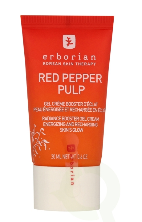 Erborian Red Pepper Pulp Booster Gel Cream 20 ml ryhmässä KAUNEUS JA TERVEYS / Ihonhoito / Kasvot / Päivävoide @ TP E-commerce Nordic AB (C94909)