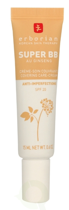 Erborian Super BB Covering Care-Cream SPF20 15 ml Nude ryhmässä KAUNEUS JA TERVEYS / Ihonhoito / Kasvot / Päivävoide @ TP E-commerce Nordic AB (C94912)