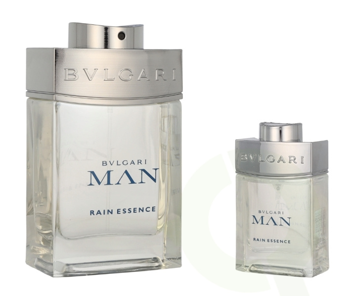 Bvlgari Man Rain Essence lahjasetti 115 ml Edp Spray 100ml/Edp Spray 15ml ryhmässä KAUNEUS JA TERVEYS / Lahjapakkaukset / Miesten lahjapakkaukset @ TP E-commerce Nordic AB (C94997)