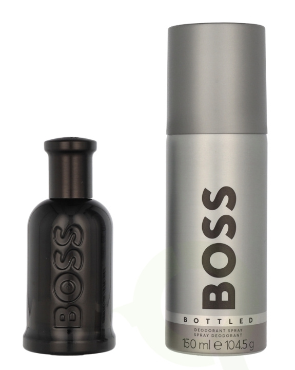 Hugo Boss Bottled Giftset 200 ml Parfum 50ml/Deo Spray 150ml ryhmässä KAUNEUS JA TERVEYS / Lahjapakkaukset / Miesten lahjapakkaukset @ TP E-commerce Nordic AB (C95015)