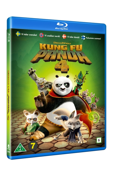 Kung Fu Panda 4 (Blu-ray) ryhmässä KODINELEKTRONIIKKA / Ääni & Kuva / TV & Tarvikkeet / Elokuvat / Blu-ray @ TP E-commerce Nordic AB (C95366)