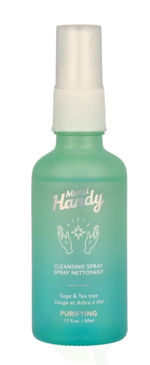 Merci Handy Purifying Cleansing Spray Sage & Tea Tree 50 ml ryhmässä KAUNEUS JA TERVEYS / Ihonhoito / Kasvot / Puhdistus @ TP E-commerce Nordic AB (C95756)