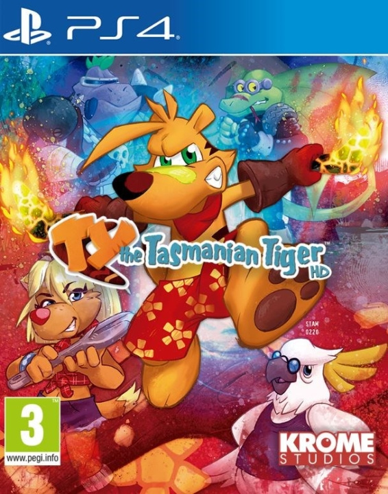 TY The Tasmania Tiger HD (PS4) ryhmässä KODINELEKTRONIIKKA / Pelikonsolit & Tarvikkeet / Sony PlayStation 4 / Peli @ TP E-commerce Nordic AB (C96027)