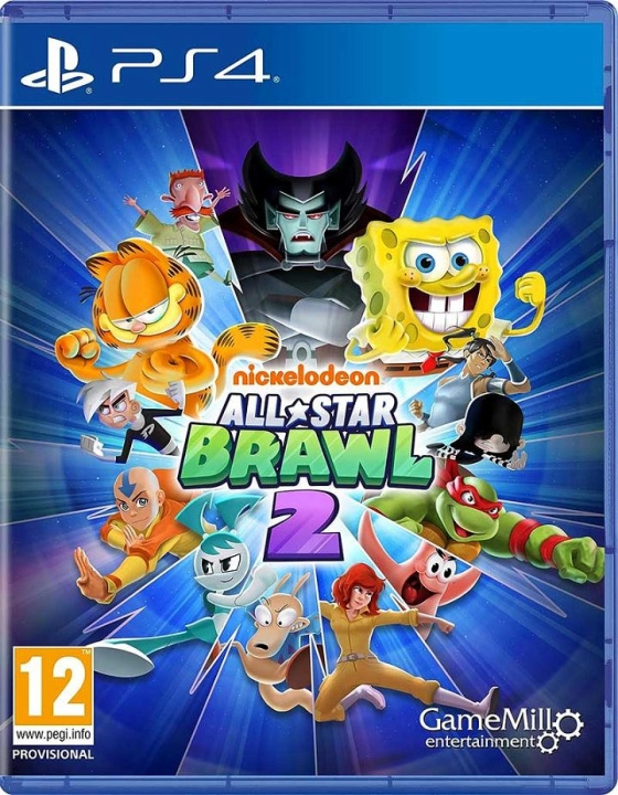 Nickelodeon All-Star Brawl 2 (PS4) ryhmässä KODINELEKTRONIIKKA / Pelikonsolit & Tarvikkeet / Sony PlayStation 4 / Peli @ TP E-commerce Nordic AB (C96384)
