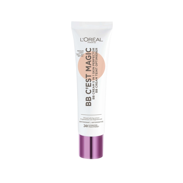 L\'Oréal BB C\'est Magic 30 ml - Keskivaalea BB C\'est Magic 30 ml - Medium Light ryhmässä KAUNEUS JA TERVEYS / Ihonhoito / Kasvot / Päivävoide @ TP E-commerce Nordic AB (C96607)