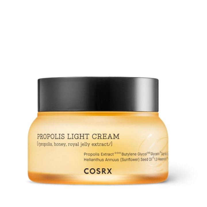 COSRX Full Fit Propolis Light Cream - 65 ml ryhmässä KAUNEUS JA TERVEYS / Ihonhoito / Kasvot / Päivävoide @ TP E-commerce Nordic AB (C96827)