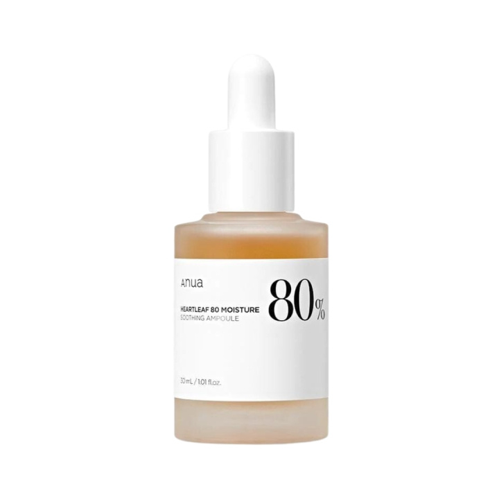 Anua Heartleaf 80 % kosteutta rauhoittava ampulli 30 ml ryhmässä KAUNEUS JA TERVEYS / Ihonhoito / Kasvot / Seerumit iholle @ TP E-commerce Nordic AB (C96853)