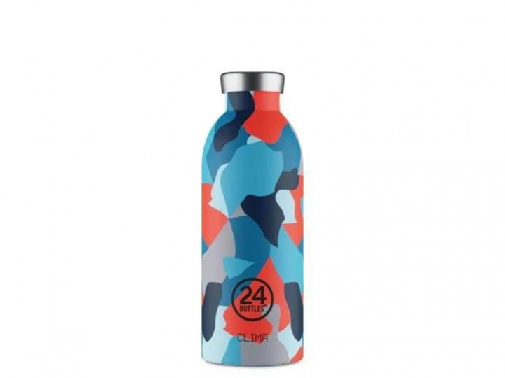 24Bottles Clima-pullo 0,5 L - Sininen Tundra ryhmässä URHEILU, VAPAA-AIKA JA HARRASTUS / Ulkoilu / Termos- ja vesipullot @ TP E-commerce Nordic AB (C96855)