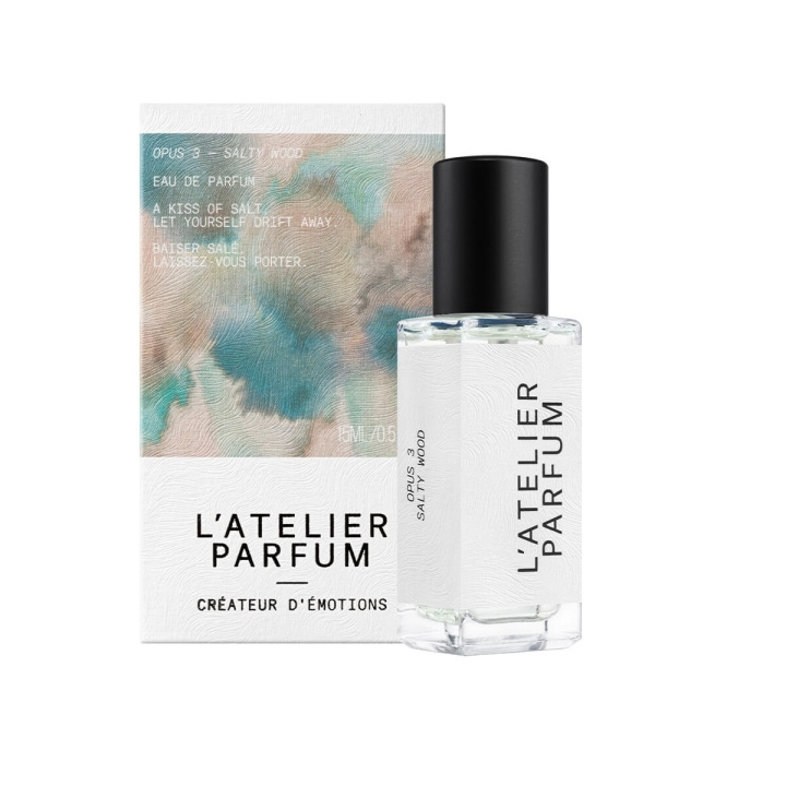 L\'ATELIER PARFUM Salty Wood EDP 15 ml ryhmässä KAUNEUS JA TERVEYS / Tuoksut & Parfyymit / Parfyymit / Miesten Tuoksut @ TP E-commerce Nordic AB (C97142)
