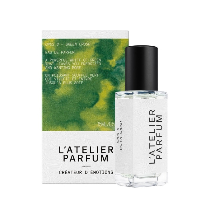 L\'ATELIER PARFUM Green Crush EDP 15 ml ryhmässä KAUNEUS JA TERVEYS / Tuoksut & Parfyymit / Parfyymit / Naisten Tuoksut @ TP E-commerce Nordic AB (C97147)