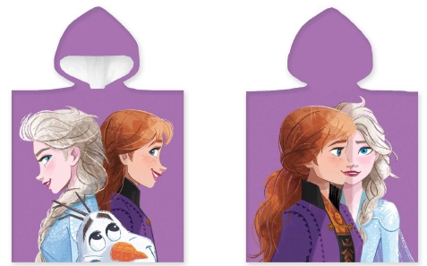 BrandMac Ponchopyyhe - 50 x 100 cm - Frozen (110069) ryhmässä LELUT, TUOTTEET LAPSILLE JA VAUVOILLE / Lasten tekstiilit / Kylpytarvikkeet @ TP E-commerce Nordic AB (C97295)