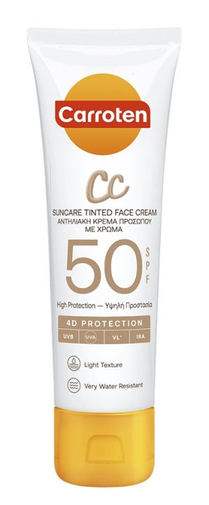 Carroten Face CC Cream SPF 50 50 ml ryhmässä KAUNEUS JA TERVEYS / Ihonhoito / Rusketus / Aurinkosuoja @ TP E-commerce Nordic AB (C97696)