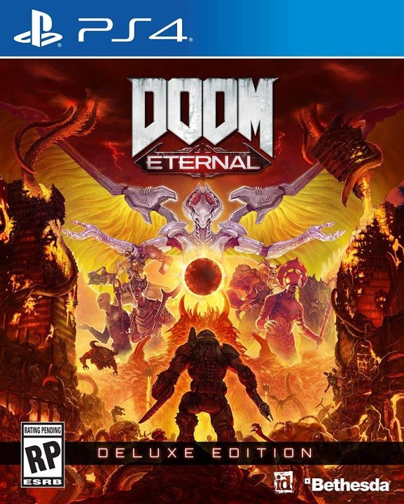 Limited Run Doom Eternal Deluxe Edition (rajoitettu erä) (Import) ryhmässä KODINELEKTRONIIKKA / Pelikonsolit & Tarvikkeet / Sony PlayStation 4 / Peli @ TP E-commerce Nordic AB (C97827)