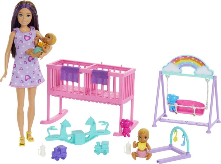 Barbie - Skipper Twinning Nursery -nukke (HXM99)