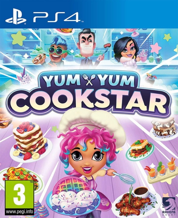 Yum Yum Cookstar (PS4) ryhmässä KODINELEKTRONIIKKA / Pelikonsolit & Tarvikkeet / Sony PlayStation 4 / Peli @ TP E-commerce Nordic AB (C98198)