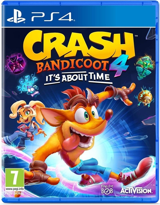 Crash Bandicoot 4: It\'s About Time (PS4) ryhmässä KODINELEKTRONIIKKA / Pelikonsolit & Tarvikkeet / Sony PlayStation 4 / Peli @ TP E-commerce Nordic AB (C98248)