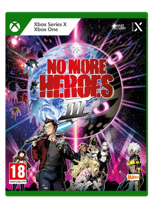 No More Heroes 3 (XseriesX) ryhmässä KODINELEKTRONIIKKA / Pelikonsolit & Tarvikkeet / Xbox Series X / Peli @ TP E-commerce Nordic AB (C98554)