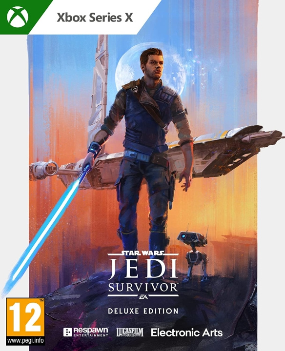 EA Star Wars Jedi Survivor (Deluxe Edition) ryhmässä KODINELEKTRONIIKKA / Pelikonsolit & Tarvikkeet / Xbox Series X / Peli @ TP E-commerce Nordic AB (C98611)