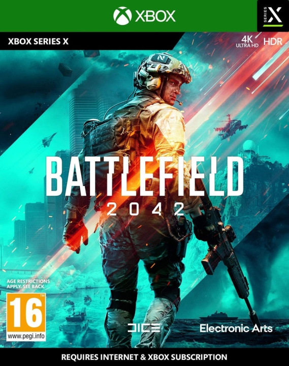 Battlefield 2042 ryhmässä KODINELEKTRONIIKKA / Pelikonsolit & Tarvikkeet / Xbox Series X / Peli @ TP E-commerce Nordic AB (C98681)