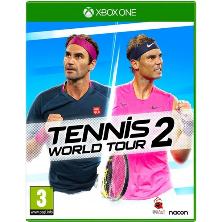 NACON Tennis World Tour 2 ryhmässä KODINELEKTRONIIKKA / Pelikonsolit & Tarvikkeet / Xbox One / Peli @ TP E-commerce Nordic AB (C98686)
