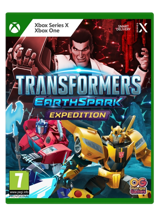 Outright Games Transformers Earthspark - Retkikunta ryhmässä KODINELEKTRONIIKKA / Pelikonsolit & Tarvikkeet / Xbox Series X / Peli @ TP E-commerce Nordic AB (C98730)