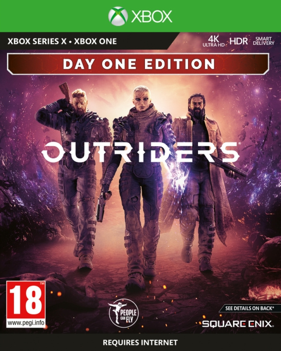 Square Enix Outriders - Day One Edition ryhmässä KODINELEKTRONIIKKA / Pelikonsolit & Tarvikkeet / Xbox One / Peli @ TP E-commerce Nordic AB (C98741)