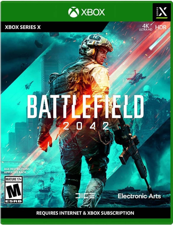 EA Battlefield 2042 (tuonti) ryhmässä KODINELEKTRONIIKKA / Pelikonsolit & Tarvikkeet / Xbox Series X / Peli @ TP E-commerce Nordic AB (C98844)