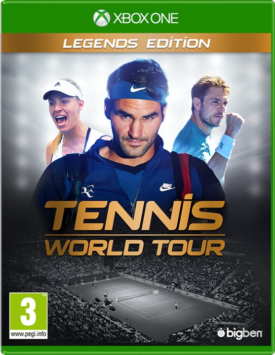 Bigben Tennis World Tour (Legends Edition) ryhmässä KODINELEKTRONIIKKA / Pelikonsolit & Tarvikkeet / Xbox One / Peli @ TP E-commerce Nordic AB (C99277)