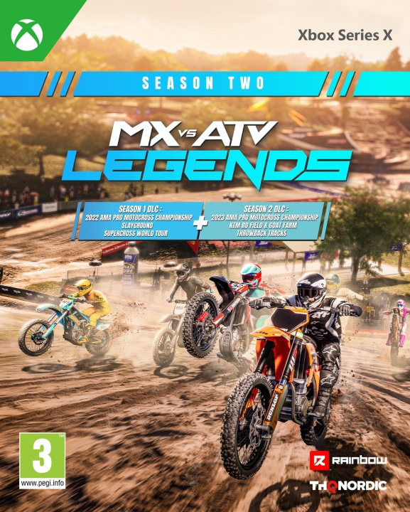 THQ MX vs ATV Legends Kausi kaksi ryhmässä KODINELEKTRONIIKKA / Pelikonsolit & Tarvikkeet / Xbox Series X / Peli @ TP E-commerce Nordic AB (C99323)