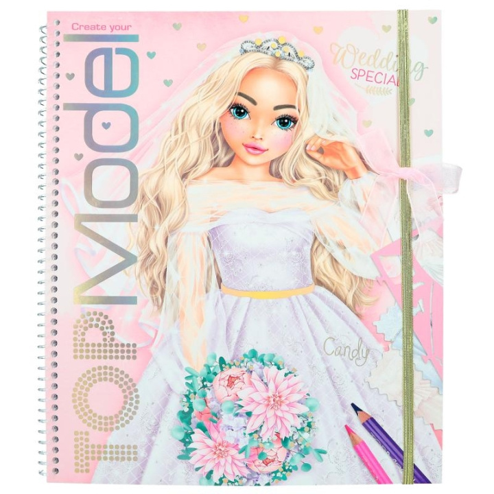 TOPModel Luo oma - Häät Special TOPModel Värityskirja - ( 0412393 ) ryhmässä LELUT, TUOTTEET LAPSILLE JA VAUVOILLE / Leikkikalut, Askartelu &Pelit / Piirrä ja laske @ TP E-commerce Nordic AB (C99324)