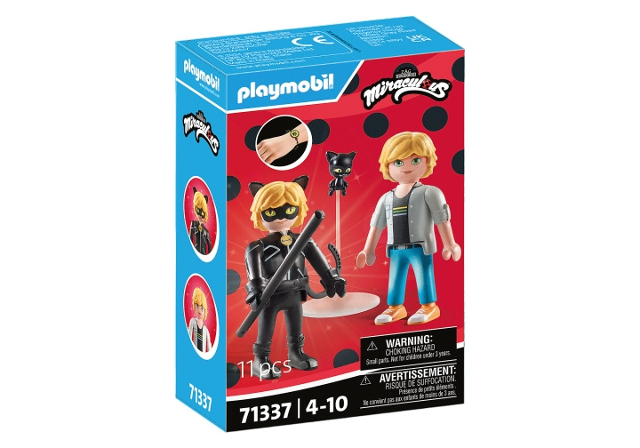 Playmobil Ihmeellistä: Adrien & Cat Noir (71337) ryhmässä LELUT, TUOTTEET LAPSILLE JA VAUVOILLE / Leikkikalut, Askartelu &Pelit / Lelusarja @ TP E-commerce Nordic AB (C99441)