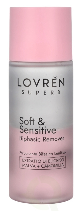Lovren Superb Soft & Sensitive Biphasic Make-Up Remover 100 ml ryhmässä KAUNEUS JA TERVEYS / Meikit / Meikinpoisto @ TP E-commerce Nordic AB (C99842)