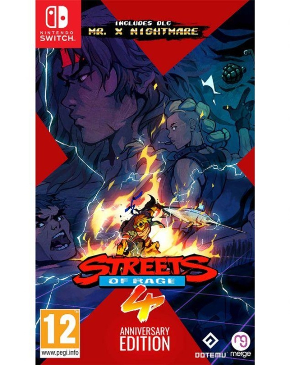 Streets of Rage 4 Anniversary Edition (Switch) ryhmässä KODINELEKTRONIIKKA / Pelikonsolit & Tarvikkeet / Nintendo Switch / Pelit @ TP E-commerce Nordic AB (D00071)
