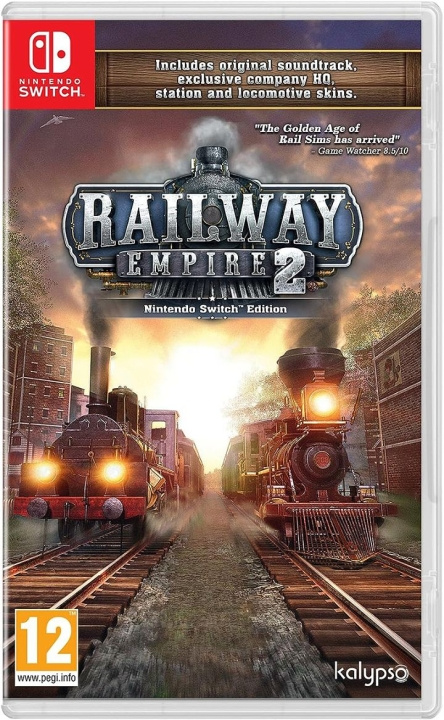 Railway Empire 2 (Deluxe Edition) (Switch) ryhmässä KODINELEKTRONIIKKA / Pelikonsolit & Tarvikkeet / Nintendo Switch / Pelit @ TP E-commerce Nordic AB (D00561)