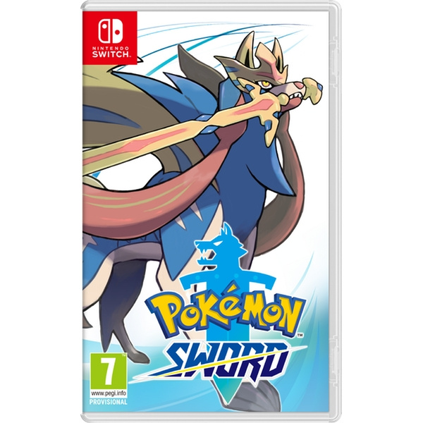 Pokémon Sword (UK, SE, DK, FI) ryhmässä KODINELEKTRONIIKKA / Pelikonsolit & Tarvikkeet / Nintendo Switch / Pelit @ TP E-commerce Nordic AB (D00692)