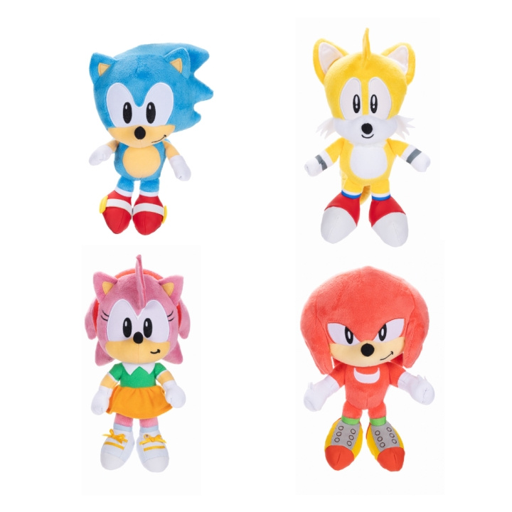 Sonic 9 Basic Plush lajitelma Wave 11 (423224) ryhmässä LELUT, TUOTTEET LAPSILLE JA VAUVOILLE / Leikkikalut, Askartelu &Pelit / Figuurit, miniatyyrit ja tarvikkeet @ TP E-commerce Nordic AB (D00871)