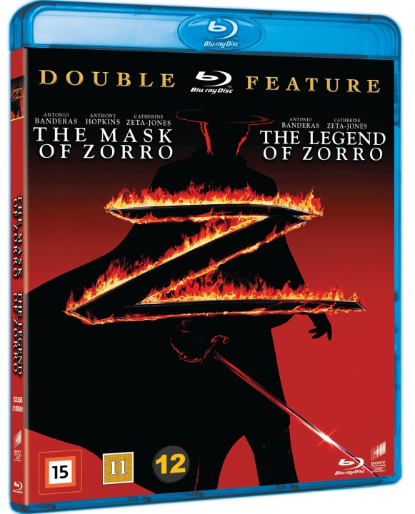 Zorro 1&2 Box Blu Ray ryhmässä KODINELEKTRONIIKKA / Ääni & Kuva / TV & Tarvikkeet / Elokuvat / Blu-ray @ TP E-commerce Nordic AB (D00948)