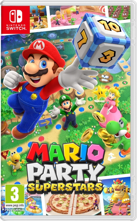 Mario Party Superstars (Switch) ryhmässä KODINELEKTRONIIKKA / Pelikonsolit & Tarvikkeet / Nintendo Switch / Pelit @ TP E-commerce Nordic AB (D00992)