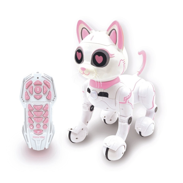 Lexibook Power Kitty - Älykäs robottikissani (KITTY01) ryhmässä LELUT, TUOTTEET LAPSILLE JA VAUVOILLE / Radio-ohjattava / Muut @ TP E-commerce Nordic AB (D01082)