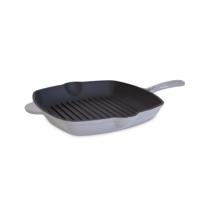 Sobczyk Emaloitu valurautainen grillipannu - 28cm ryhmässä KOTI, TALOUS JA PUUTARHA / Keittiövälineet / Paistinpannut @ TP E-commerce Nordic AB (D01117)