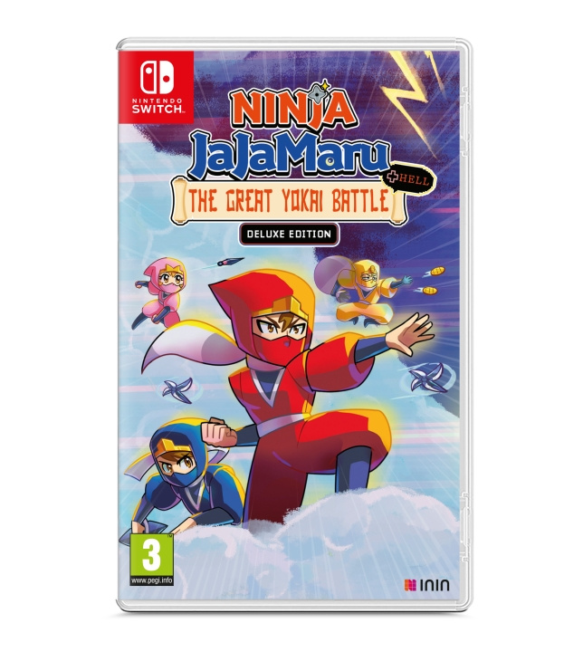 Ninja JaJaMaru: The Great Yokai Battle + Hell (Deluxe Edition) (Switch) ryhmässä KODINELEKTRONIIKKA / Pelikonsolit & Tarvikkeet / Nintendo Switch / Pelit @ TP E-commerce Nordic AB (D01263)