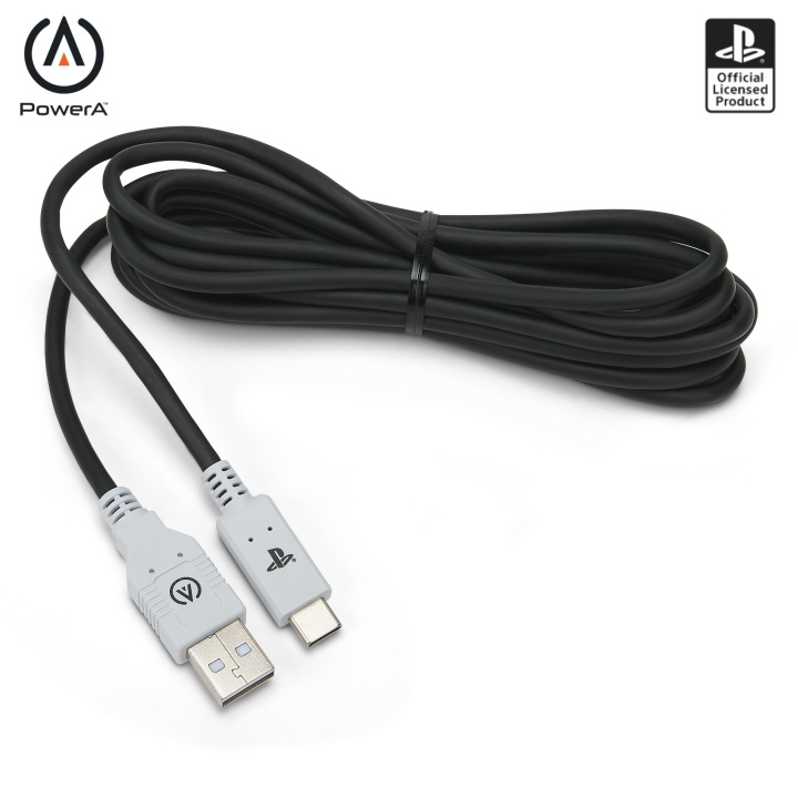 PowerA USB-C-kaapeli PS5 - 3 metriä /PS5 ryhmässä KODINELEKTRONIIKKA / Pelikonsolit & Tarvikkeet / Sony PlayStation 5 / Tarvikkeet @ TP E-commerce Nordic AB (D01448)