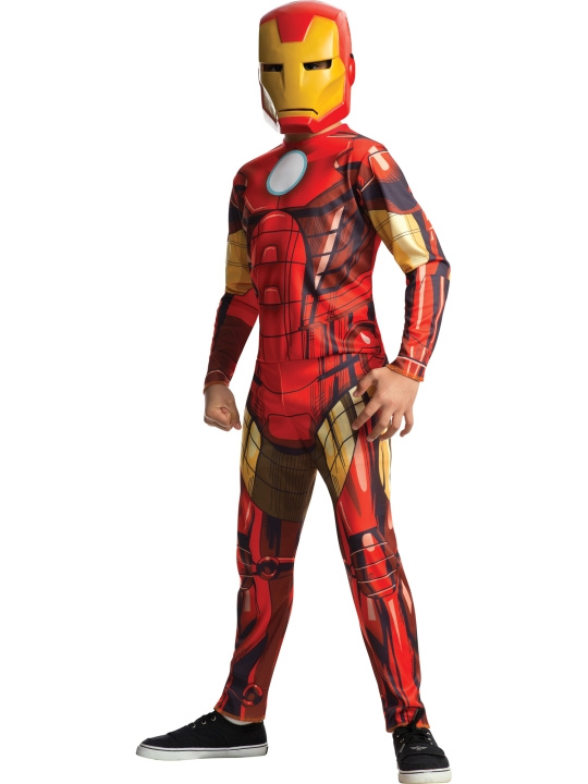 Rubies Marvel Costume - Iron Man (132 cm) ryhmässä LELUT, TUOTTEET LAPSILLE JA VAUVOILLE / Leikkikalut, Askartelu &Pelit / Naamiaisasut @ TP E-commerce Nordic AB (D01482)