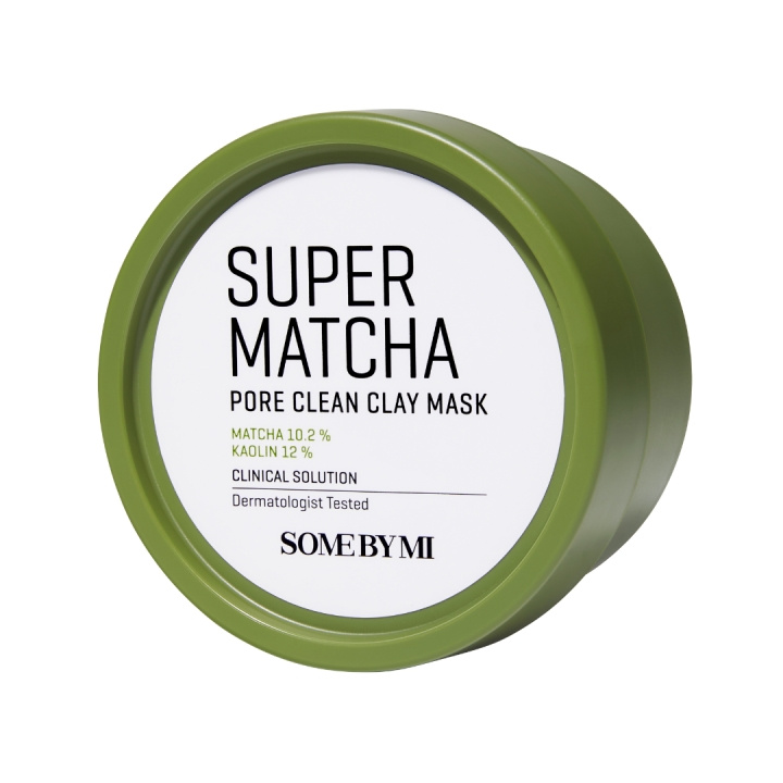Some By Mi Super Matcha Pore Clean Savinaamio 100 g ryhmässä KAUNEUS JA TERVEYS / Ihonhoito / Kasvot / Naamiot @ TP E-commerce Nordic AB (D01576)