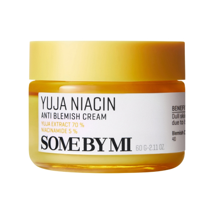 Some By Mi YUJA Niasiini Anti-Blemish Cream 60 g ryhmässä KAUNEUS JA TERVEYS / Ihonhoito / Kasvot / Päivävoide @ TP E-commerce Nordic AB (D01588)