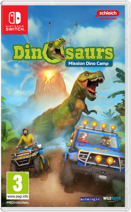 Dinosaurs: Mission Dino Camp (Switch) ryhmässä KODINELEKTRONIIKKA / Pelikonsolit & Tarvikkeet / Nintendo Switch / Pelit @ TP E-commerce Nordic AB (D01774)